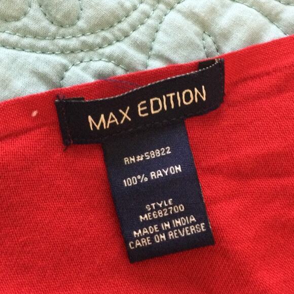 Max Edition Ruby Red Scarf 20in x 70in - Picture 4 of 4